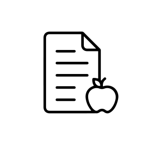 page and apple icon